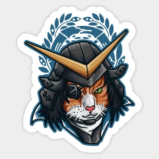 Samurai Cat Sticker